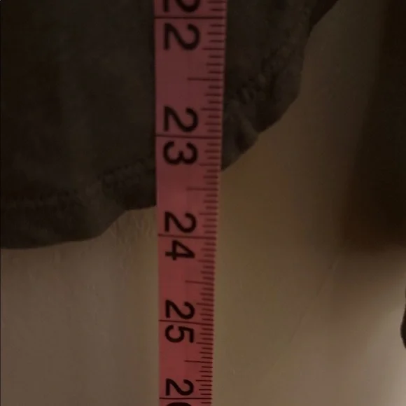 Standard James Perse Dark Gray Linen Long Sleeve Pocket Tee - Picture 9 of 9